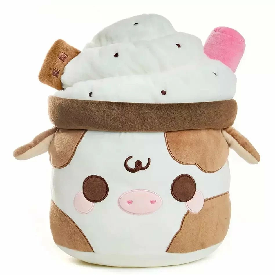 Cuddle Barn 11 Inch Chocolate Mooshake Kawaii Plush Toy 3 Cuddle Barn 11 Inch Chocolate Mooshake Kawaii Plush Toy