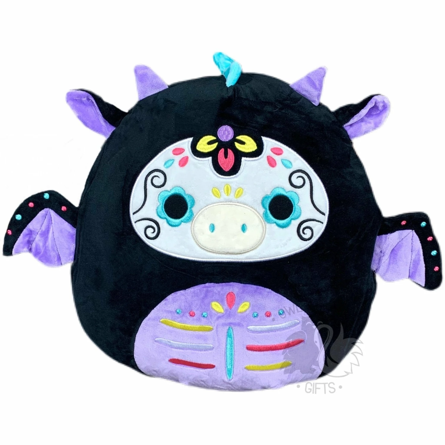 Squishmallow 12 Inch Phylo The Dragon Day Of The Dead Plush Toy 3 Squishmallow 12 Inch Phylo The Dragon Day Of The Dead Plush Toy