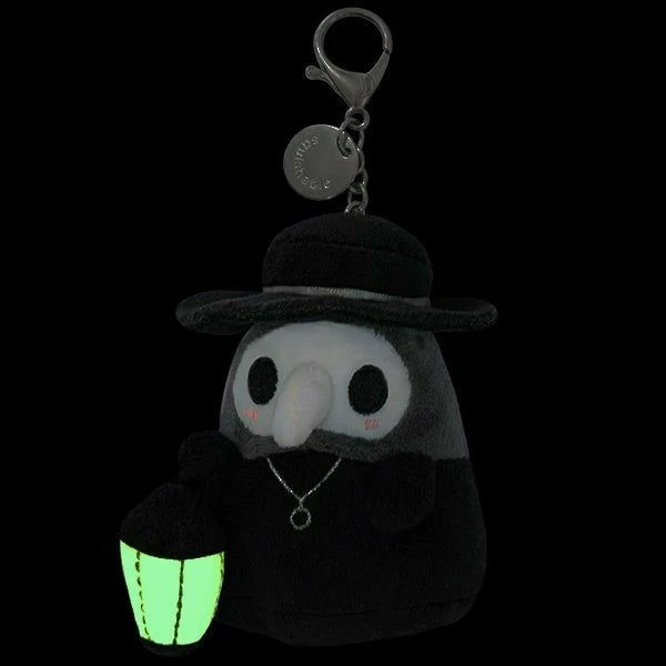 Squishable 3 Inch Micro Clip Plague Doctor Plush Toy 4 Squishable 3 Inch Micro Clip Plague Doctor Plush Toy - Image 2