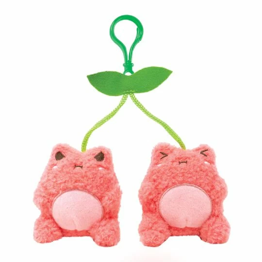 Cuddle Barn 3 Inch Wawa The Cherry Frog Kawaii Plush Clip 3 Cuddle Barn 3 Inch Wawa The Cherry Frog Kawaii Plush Clip