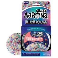 Crazy Aarons Birthstone Full Size 4 Inch Thinking Putty Tin