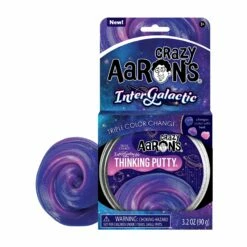 Crazy Aarons Intergalactic Full Size 4 Inch Thinking Putty Tin