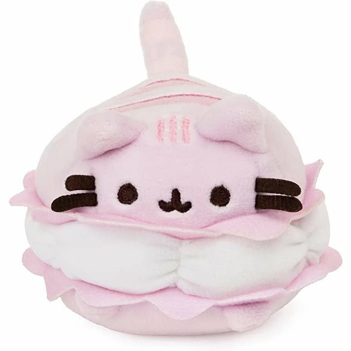 Pusheen 4 Inch Pink Macaron Cookie Plush Toy 3 Pusheen 4 Inch Pink Macaron Cookie Plush Toy