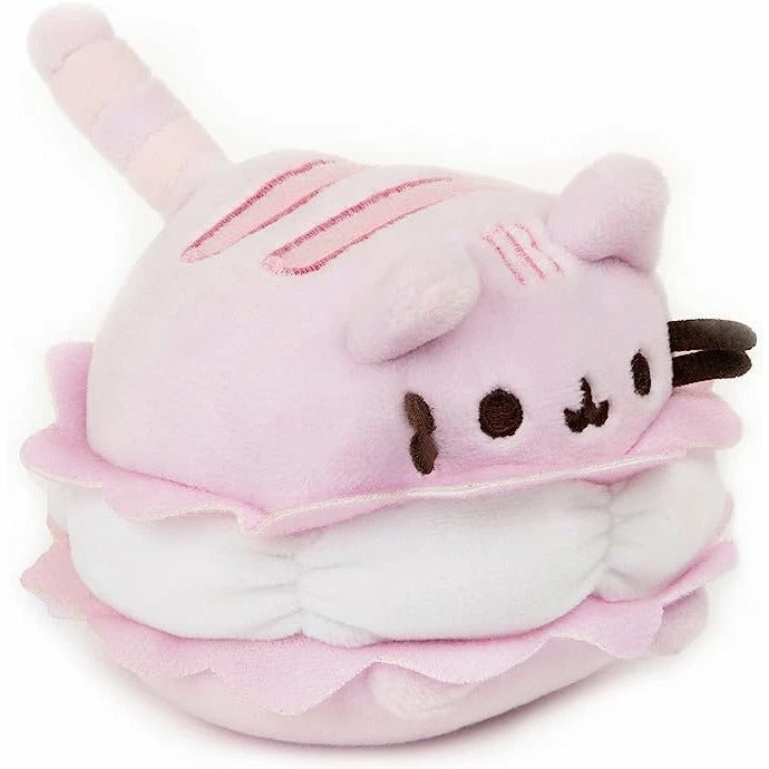 Pusheen 4 Inch Pink Macaron Cookie Plush Toy 4 Pusheen 4 Inch Pink Macaron Cookie Plush Toy - Image 2