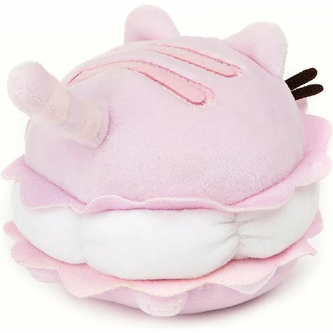 Pusheen 4 Inch Pink Macaron Cookie Plush Toy 5 Pusheen 4 Inch Pink Macaron Cookie Plush Toy - Image 3