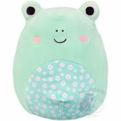 Squishmallow 8 Inch Fritz The Frog Floral Easter Plush Toy