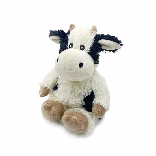 Warmies Juniors 9 Inch Black & White Cow Microwavable Plush Toy 3 Warmies Juniors 9 Inch Black & White Cow Microwavable Plush Toy