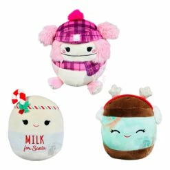 Squishmallow 5 Inch Christmas 3 Pack - Brina, Arlene, Revna