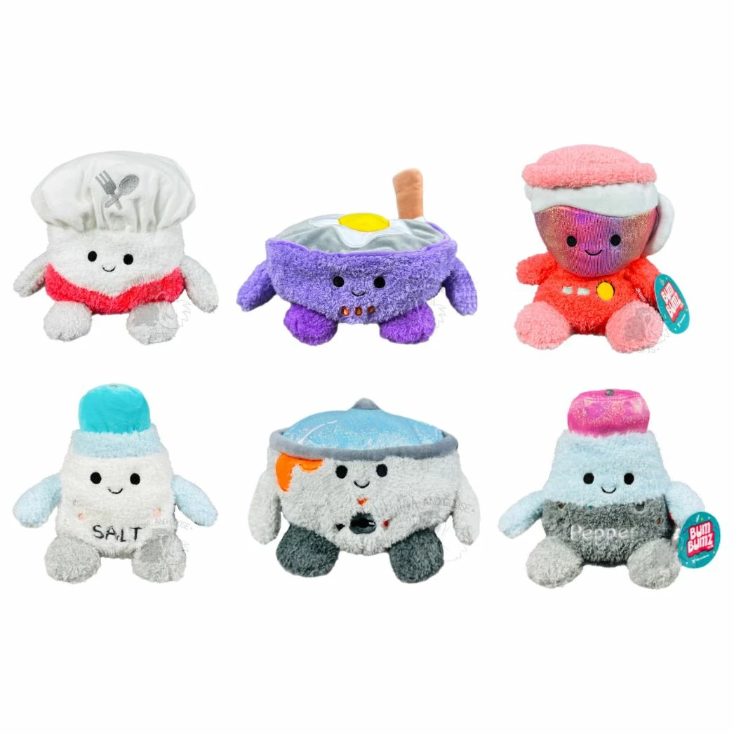 Bumbumz 7.5 Inch Kitchen Bumz Set Of 6 - Cabel, Pixie, Bonnie, Samora, Sergio, Phoenix 3 Bumbumz 7.5 Inch Kitchen Bumz Set Of 6 - Cabel, Pixie, Bonnie, Samora, Sergio, Phoenix