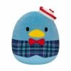 Squishmallow 8 Inch Tuxedo Sam Plaid Squad Sanrio Plush Toy -OWL AND GOOSE GIFTS Shop IMG 1087