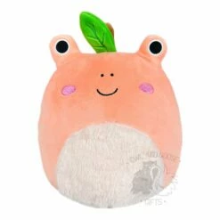 Squishmallow 8 Inch Fatima The Peach Frog Plush Toy