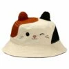 Squishmallow Cam The Cat Bucket Hat - Adult One Size -OWL AND GOOSE GIFTS Shop bio camhat3 squishmallow cam the cat bucket hat adult one size 860409