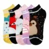 Squishmallow Squad 5 Pack Ankle Socks With Fuzzy Detail- Adult Size 1 Squishmallow Squad 5 Pack Ankle Socks With Fuzzy Detail- Adult Size -OWL AND GOOSE GIFTS Shop bio squadsocka squishmallow squad 5 pack ankle socks with fuzzy detail adult size 228859
