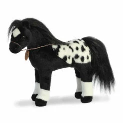 Breyer Showstoppers 13 Inch Black Appaloosa Horse Plush Toy