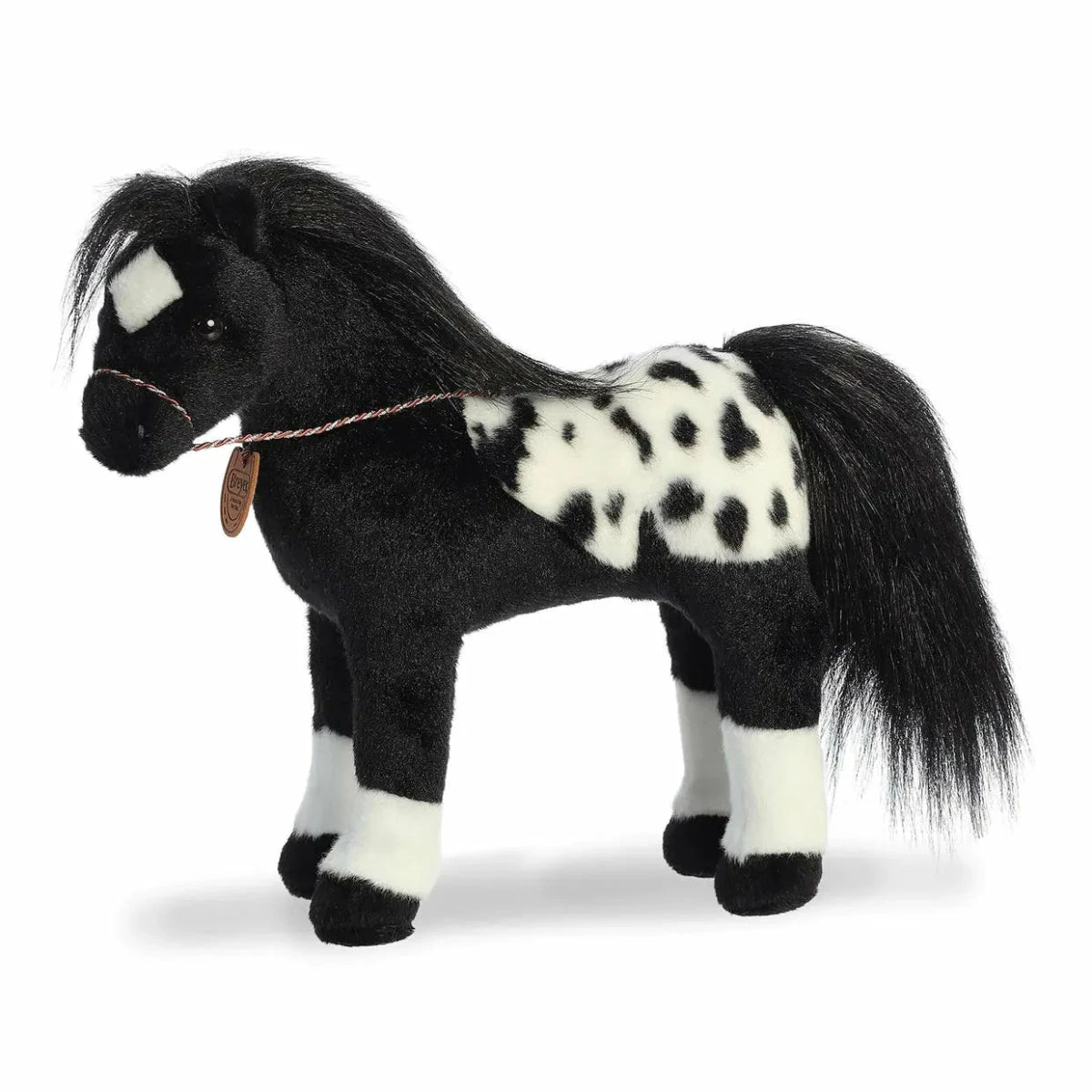 Breyer Showstoppers 13 Inch Black Appaloosa Horse Plush Toy 3 Breyer Showstoppers 13 Inch Black Appaloosa Horse Plush Toy