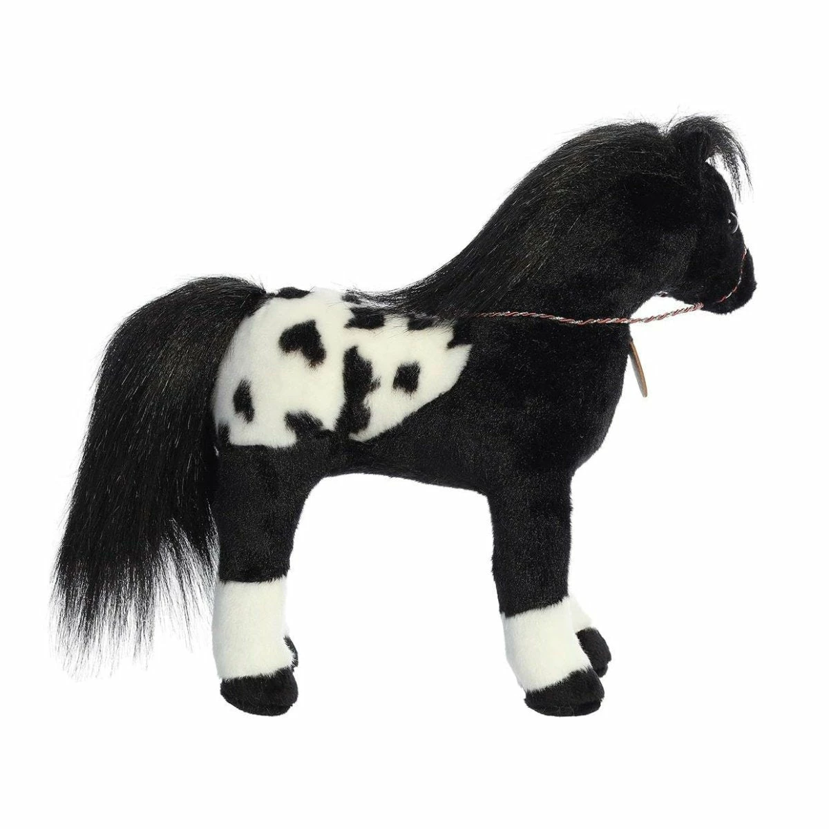 Breyer Showstoppers 13 Inch Black Appaloosa Horse Plush Toy 4 Breyer Showstoppers 13 Inch Black Appaloosa Horse Plush Toy - Image 2