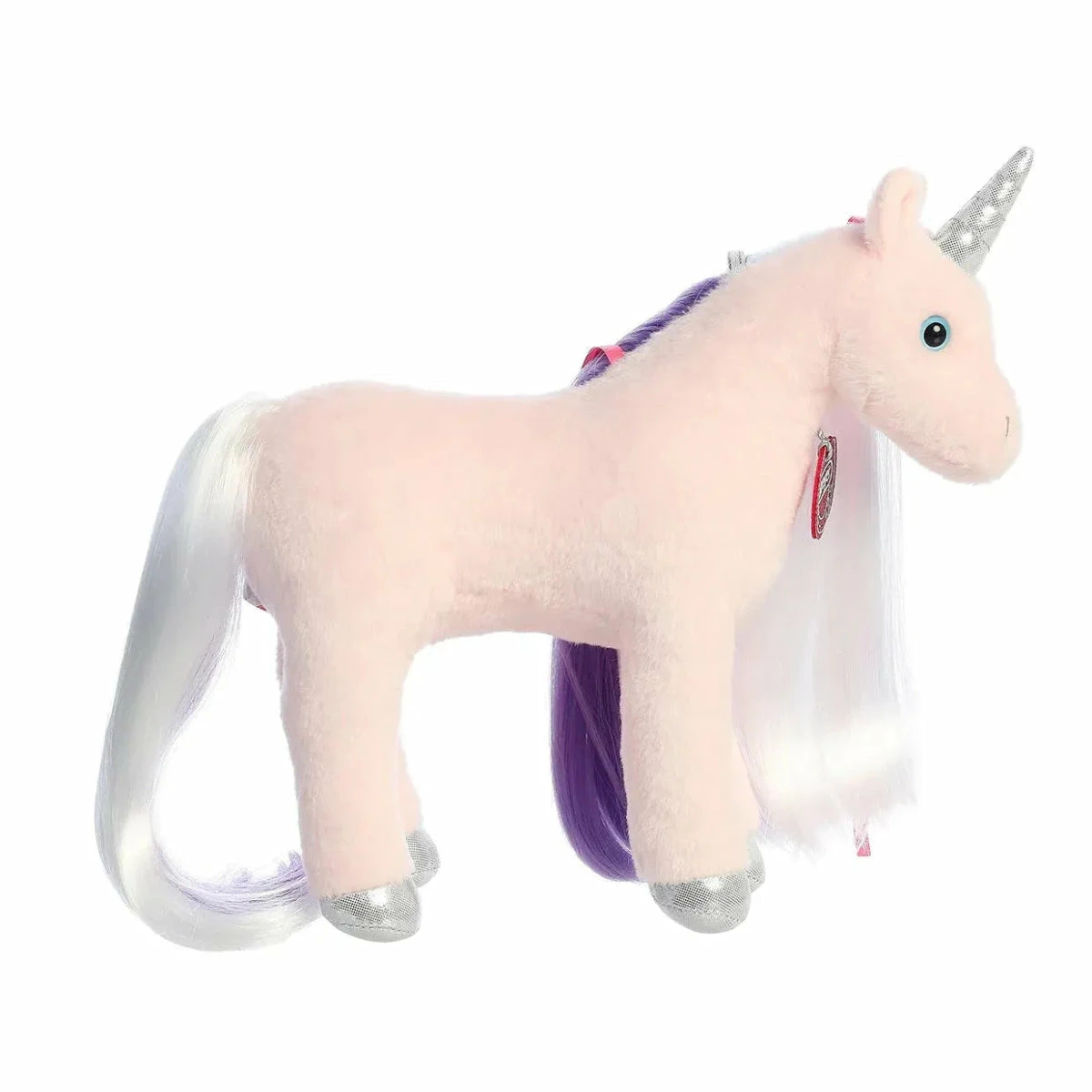 Breyer Mane Events 12 Inch Starlight The Pink Unicorn Plush Toy 4 Breyer Mane Events 12 Inch Starlight The Pink Unicorn Plush Toy - Image 2