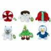 Bumbumz 7.5 Inch Holiday Bumz Set Of 6 - Penelope, Marci, Gabrielle, Yano, Tinsel, Paulo -OWL AND GOOSE GIFTS Shop bumbumz 75 inch holiday bumz set of 6 penelope marci gabrielle yano tinsel paulo 377168