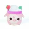 Cuddle Barn 7 Inch Lil Series The Strawberry Scented Mooshake Plush Toy -OWL AND GOOSE GIFTS Shop cb62366 cuddle barn 7 inch lil series the strawberry scented mooshake plush toy 450265