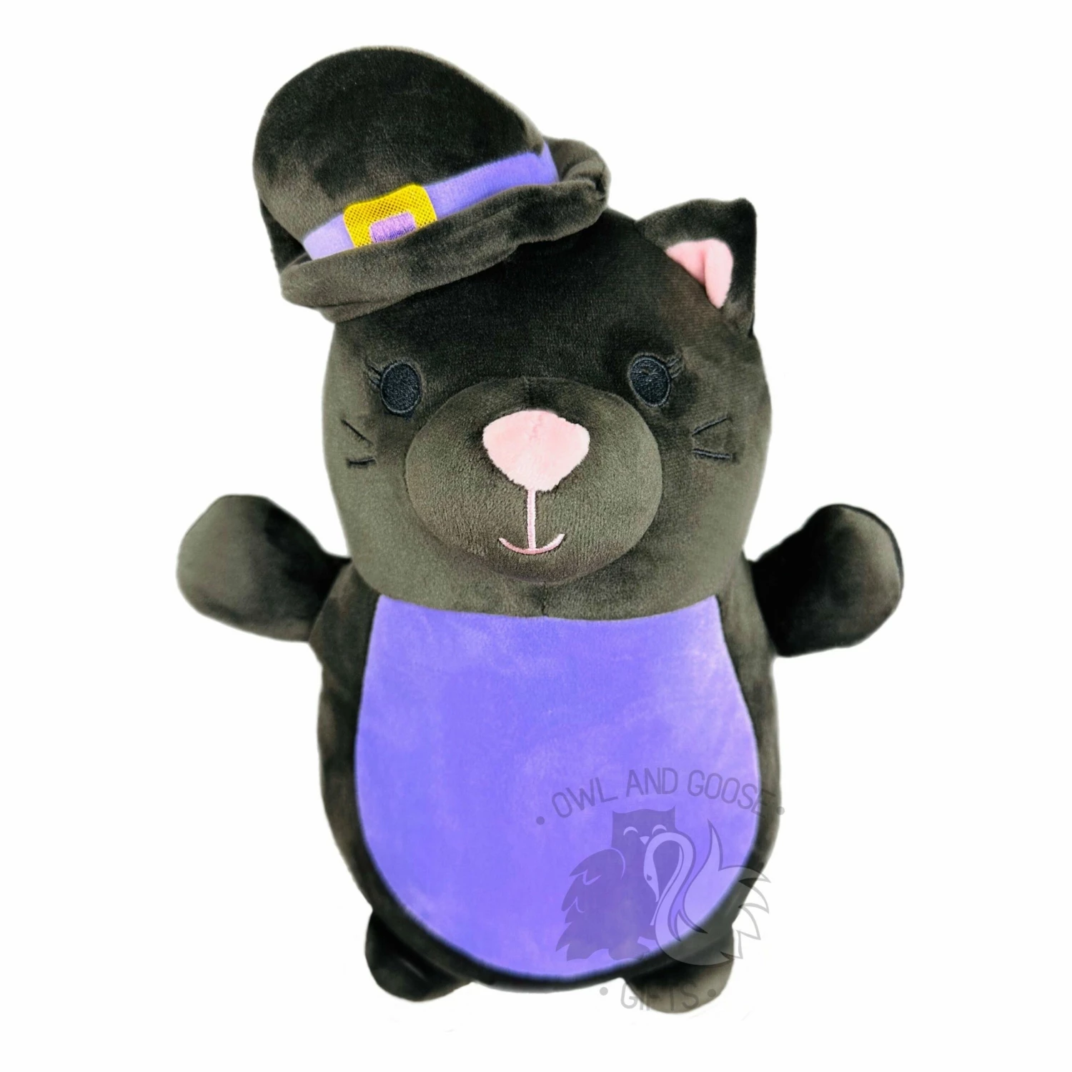 Squishmallow 10 Inch Autumn The Cat Halloween Hug Mees Plush Toy 3 Squishmallow 10 Inch Autumn The Cat Halloween Hug Mees Plush Toy