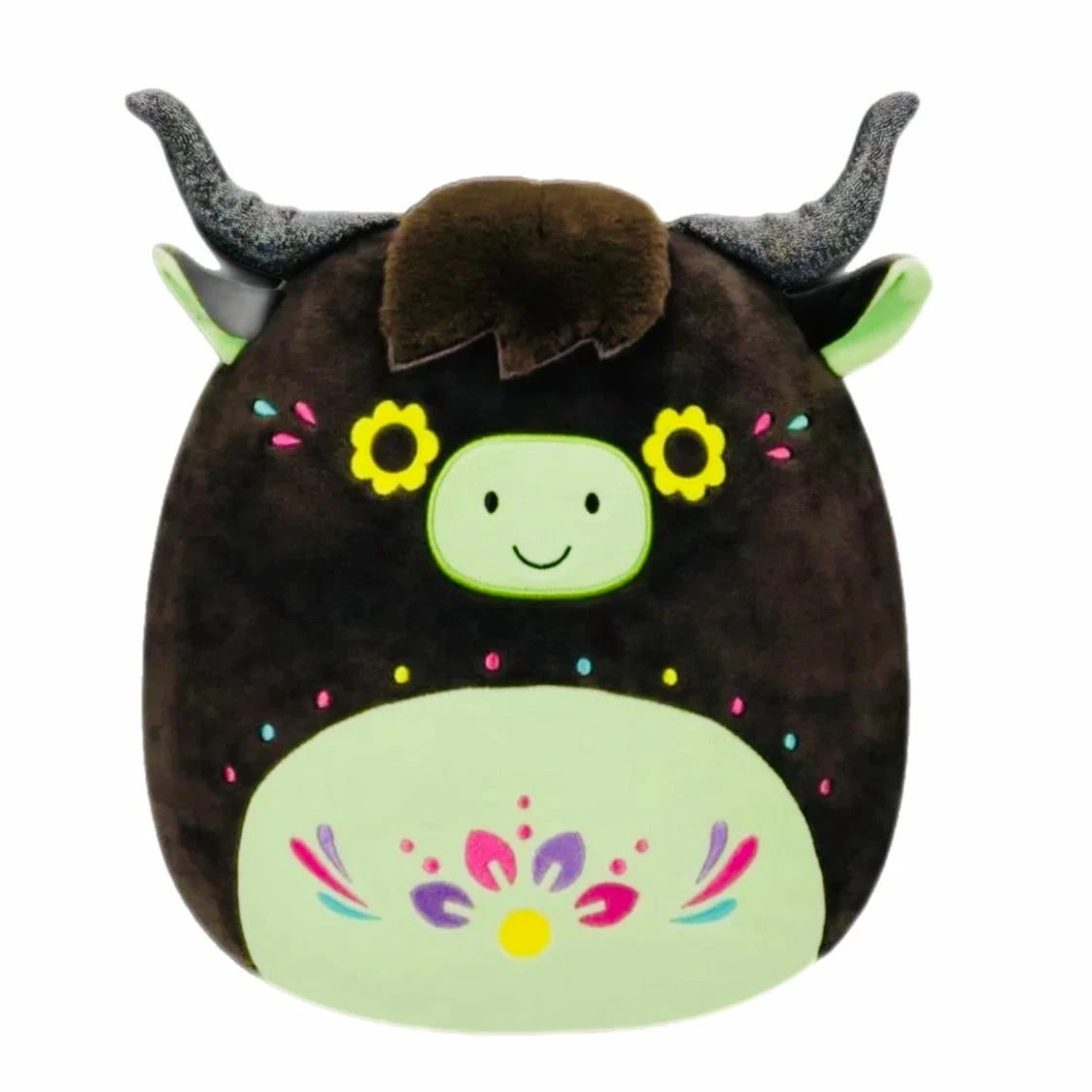 Squishmallow 12 Inch Catrina The Highland Cow Day Of The Dead Plush Toy 3 Squishmallow 12 Inch Catrina The Highland Cow Day Of The Dead Plush Toy
