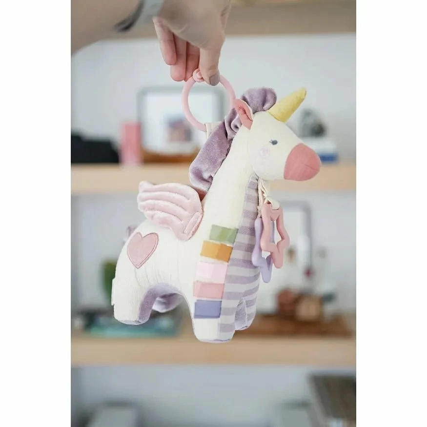 Itzy Ritzy Bespoke Link & Love™ Pegasus Activity Plush With Teether Toy 4 Itzy Ritzy Bespoke Link & Love™ Pegasus Activity Plush With Teether Toy - Image 2