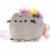 Pusheen 13 Inch Pusheenicorn Plush Backpack -OWL AND GOOSE GIFTS Shop push6052092 pusheen 13 inch pusheenicorn plush backpack 672561