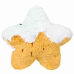 Squishable Snackers 5 Inch Star Christmas Cookie Plush Toy -OWL AND GOOSE GIFTS Shop snackers christmas star cookie back