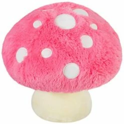 Squishable 7 Inch Mini Mushroom Plush Toy -OWL AND GOOSE GIFTS Shop sqminmush squishable 7 inch mini mushroom plush toy 152291