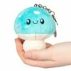 Squishable 3 Inch Turquoise Mushroom Micro Clip -OWL AND GOOSE GIFTS Shop sqtmushclp squishable 3 inch turquoise mushroom micro clip 805971